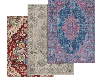 Rug Set 783 3D model