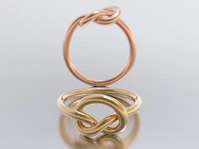 ring knot  3D print model