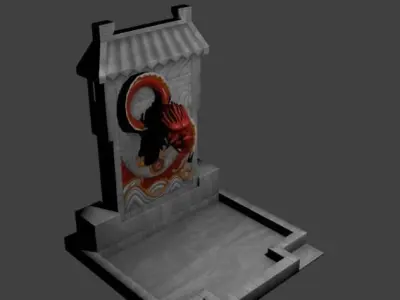 Dragon Fountain Free 3D print model