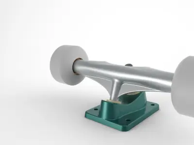 TRUCK ASSEMBLY of skateboard Free 3D model