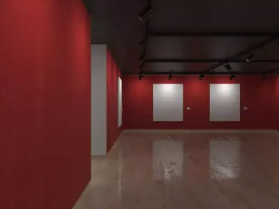 Art Gallery 002 3D model