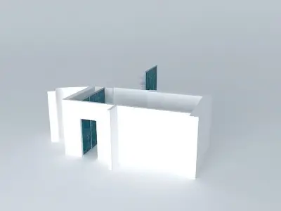 RAMS Sunishi kabinet 2 mebelj Free 3D model