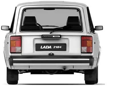 VAZ Lada 2104 1984 3D model
