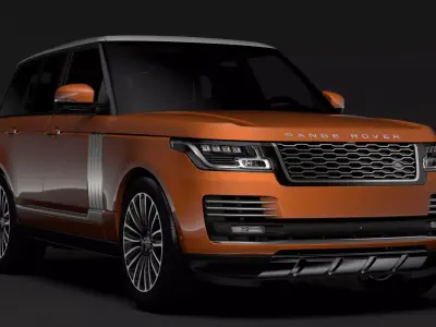 Range Rover Autobiography P400e L405 2018 3D model