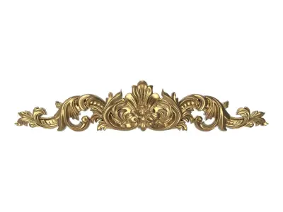 decorative pattern ready for 3D printing 3D model 27