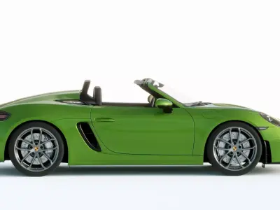 Porsche 718 Boxster Spyder 2020 3D model
