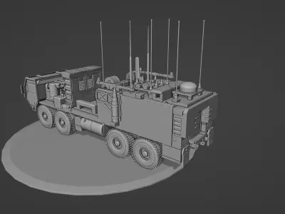 IDF Peten Vehicle 3D print model