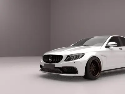 Mercedes C63s AMG  3D model