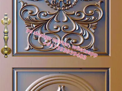 cnc doors design 2025 3D model buy