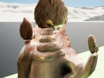 Radha Krishna - 3d Model - Interior decoration 3D model