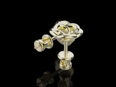 Earrings 006 3D print model