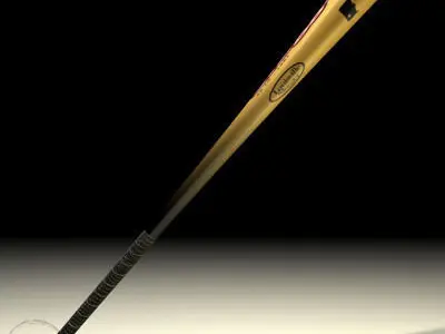 Baseball bat 3D model