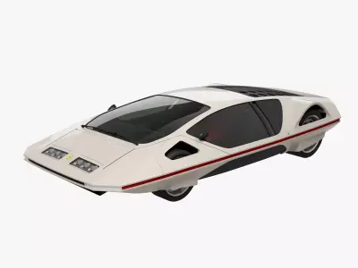 Ferrari 512S Modulo 3D model