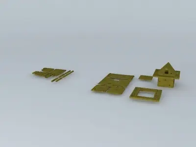 Owl Box pole top design Barn Owl Free 3D model