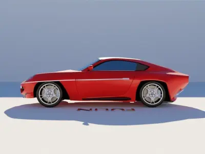 Alfa Romeo Disco Volante 3D model