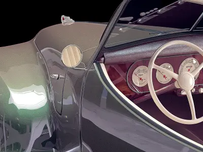 Zis 101 A Sport 3D model