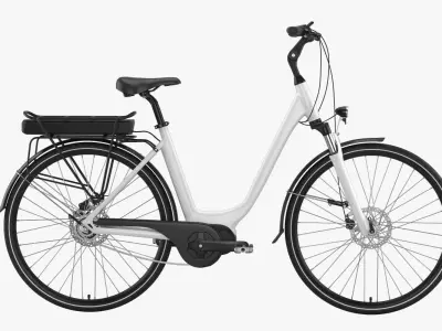 Electric bike 4 3D model