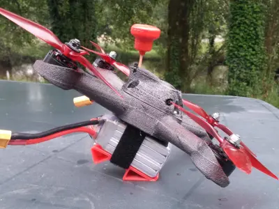 3D200 -  Racing quadcopter 3D print model  3D print model