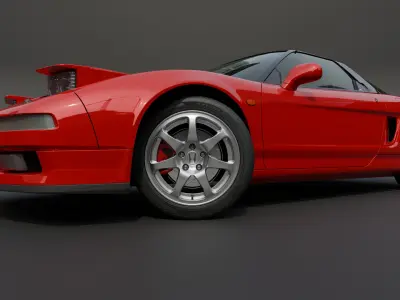 Honda NSX 1st generation 3D model