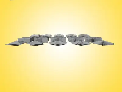 Star Pack 01 Free 3D model