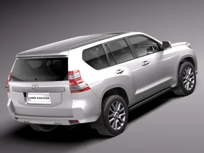 Toyota Land Cruiser 2014 3D model