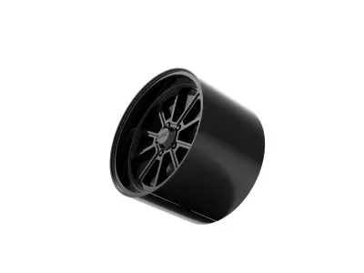 AMERICAN RACING DRAFT WHEEL 3D PRINT MODEL 3D print model