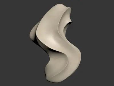 Ceramic Sculpture 01 3D model