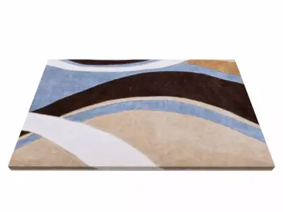 Carpet Low-poly 3D model