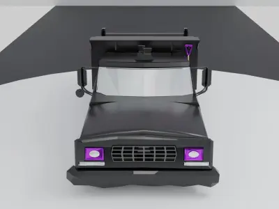 Modified Pickup Truck 3D model