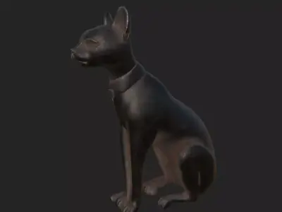 Cat Stature 3D model