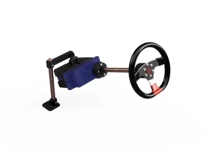 Steering Wheel Setup RC 1to10  3D print model