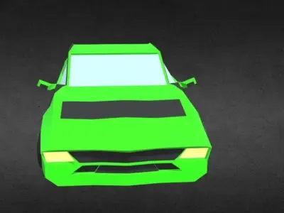 60  Vehicles - Mega Pack - Low-poly cars  trucks  buses  Low-poly 3D model