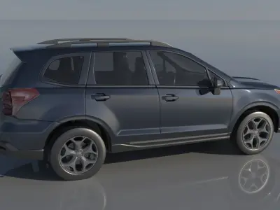 Subaru Forester 2017 2 0 XT 3D print model