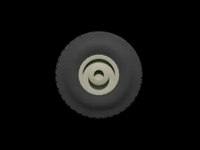 Simple Wheel Free 3D model