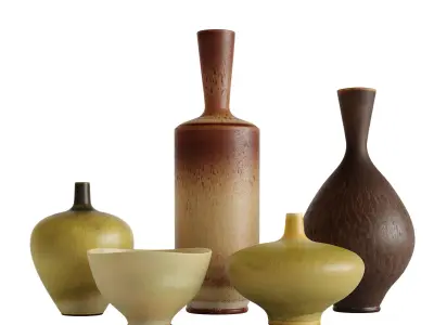 Berndt Friberg ceramic vase collection