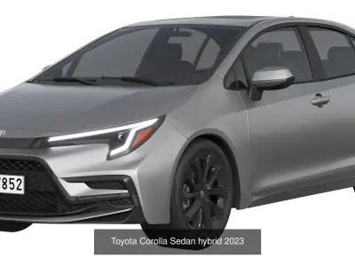 HQ cars collection 39 3D Model Pack