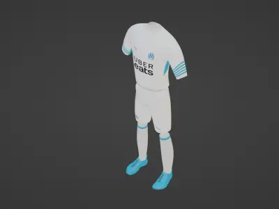 Marsilya Sportwear Low-poly 3D model