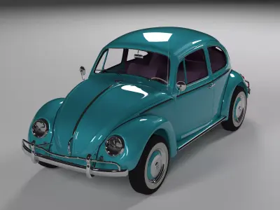 Volkswagen Beetle Classic 3D model