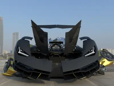 HotRod full Transformation Rigged animated TF last knight 3D model