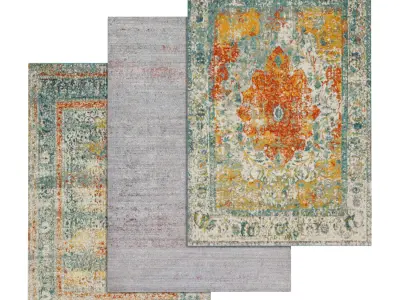 Rug Set 1793 3D model