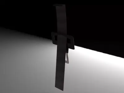 Car Seat Belt 3D model