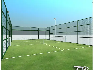 PADDLE TRACK 3D model