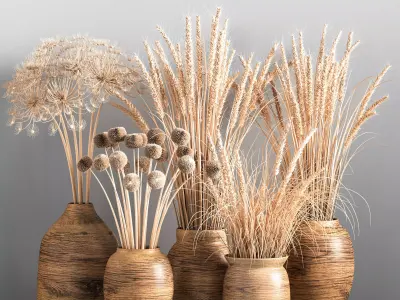 Bouquet collection 01 3D model