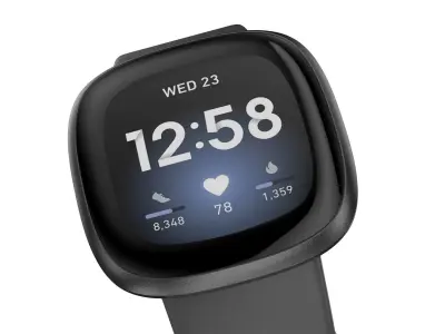 Fitbit Versa 3 3D model