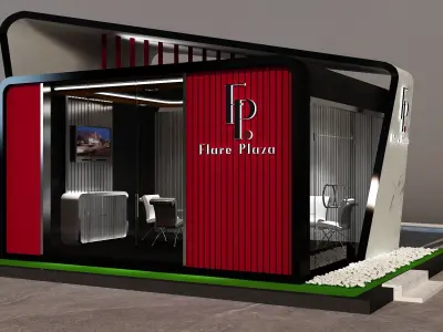  Show Room Store Exhibition a670 G 3D model