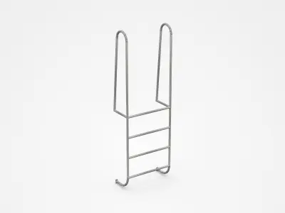 Small Hook Up Ladder 3D model