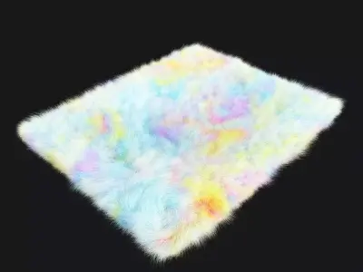 Rainbow Rug 3D model