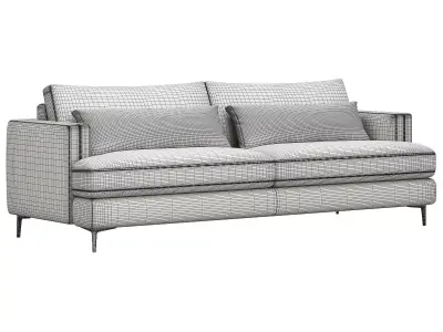 Sumner Sofa 248 By Arhaus 3D model