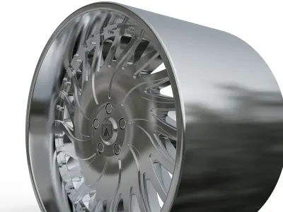 ASANTI AF184 WHEEL  3D print model