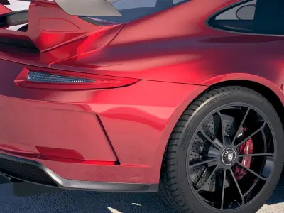  Porsche 911 GT3 2018 3D model